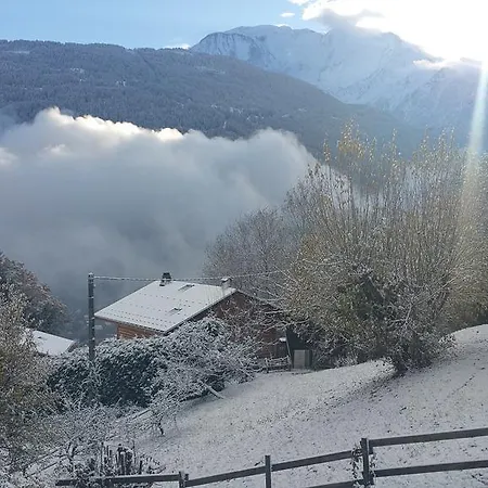 Studio Avec Vue Sur Le Mont Blanc アパート サン・ジェルヴェ・レ・バン